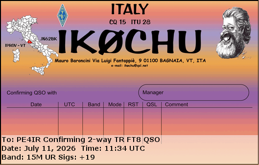 eQSL Card