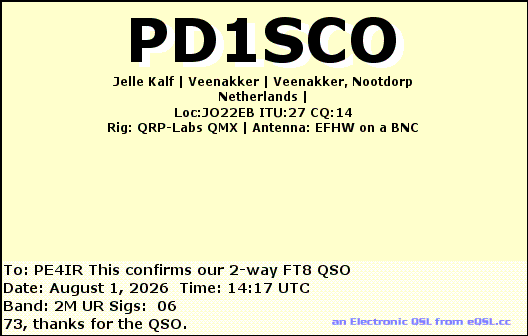 eQSL Card