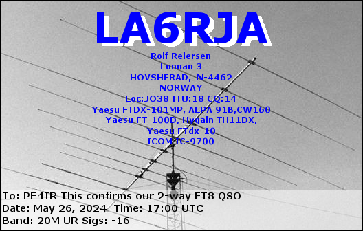eQSL Card