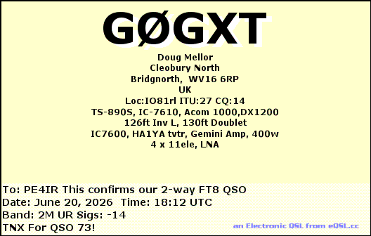eQSL Card