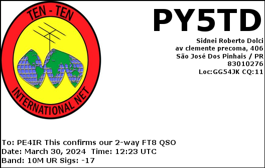 eQSL Card