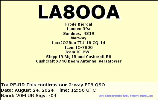 eQSL Card