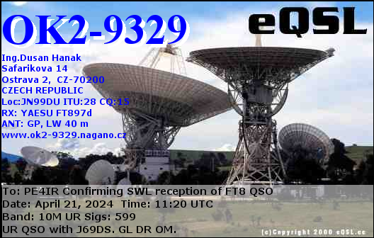 eQSL Card