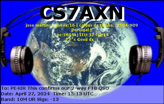 eQSL Card