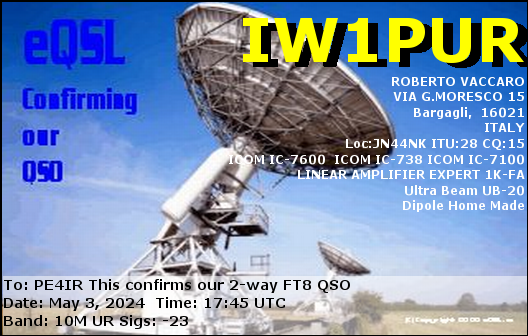 eQSL Card