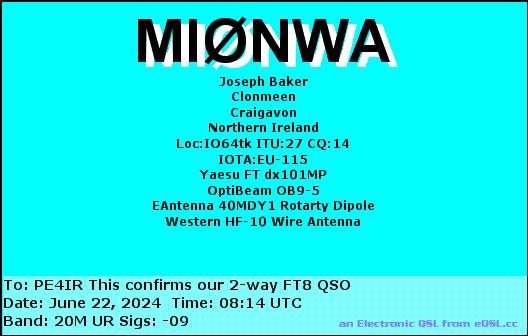 eQSL Card