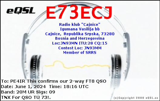 eQSL Card