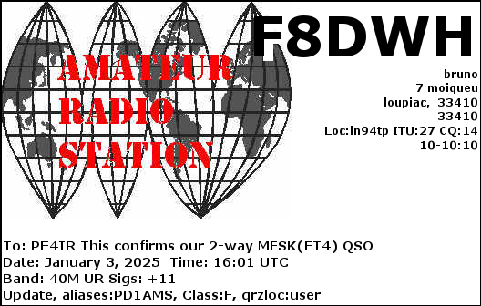 eQSL Card
