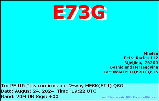 eQSL Card
