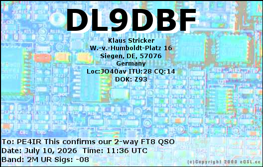 eQSL Card