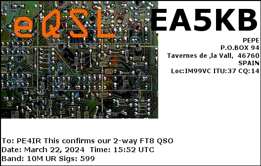 eQSL Card